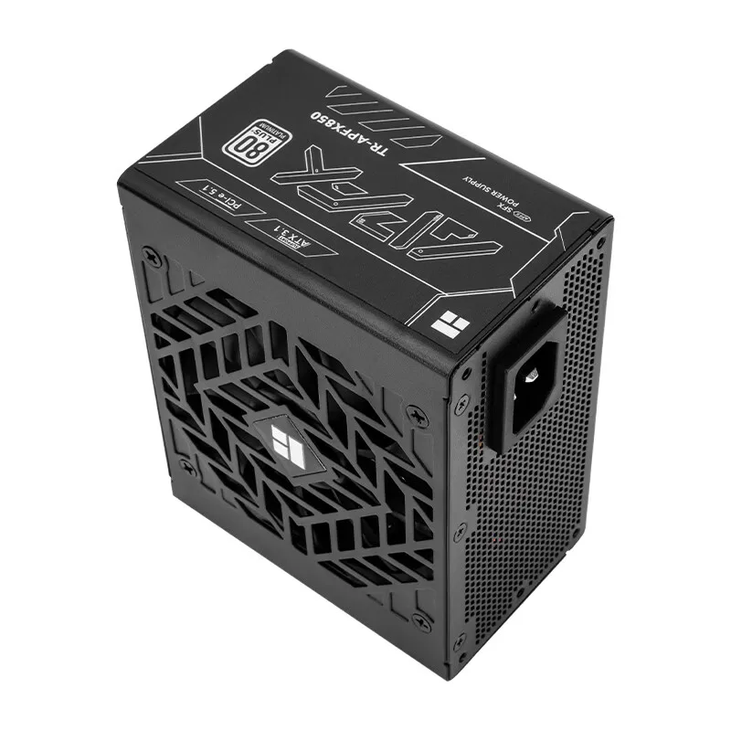 Thermalright TR-APFX850/1000 블랙 플래티넘 SFX 풀 모듈러 소형 전원 공급 장치 ATX 3.1 PCIE 5.1(일본산 커패시터 모두 사용)