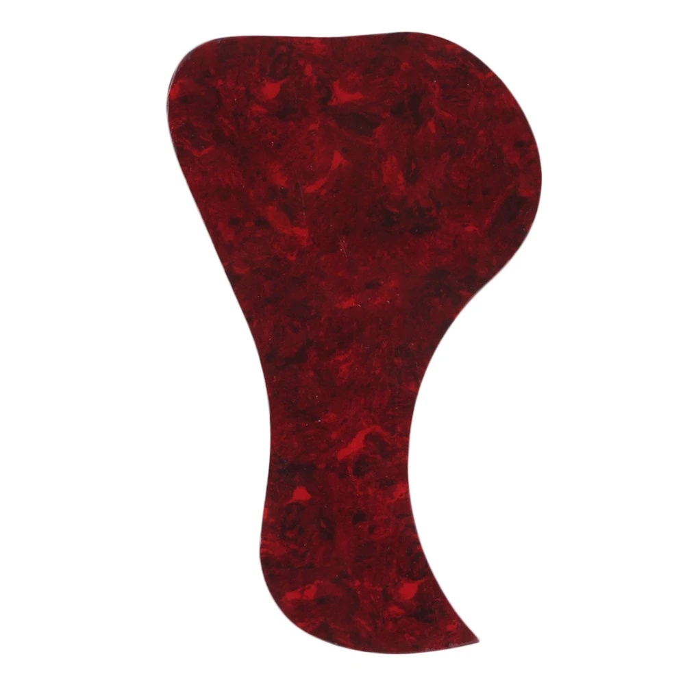 

Replacement Acoustic Guitar PickGuard Red duck shaped shell