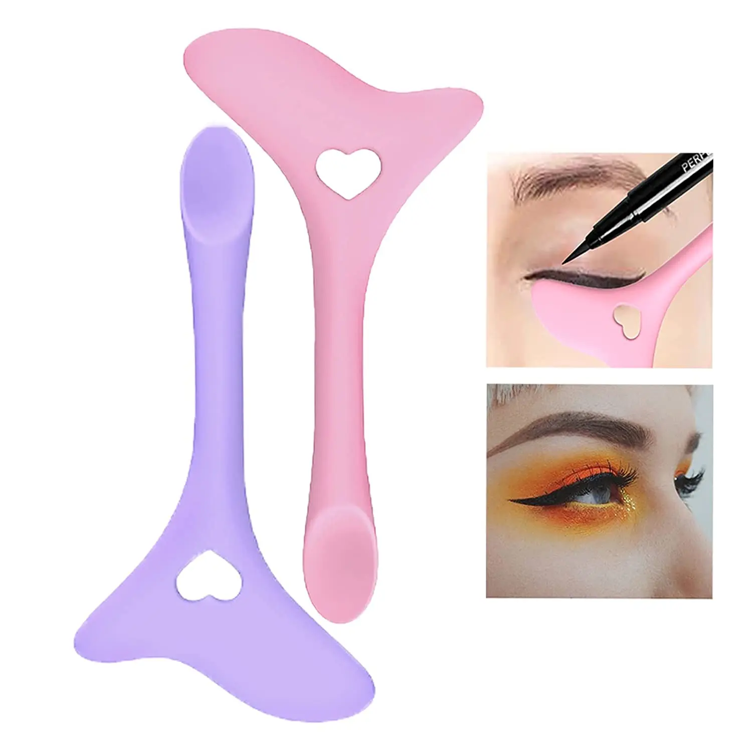EyelinerStencilsWingTipsSiliconeEyelinerAidMarscaraDrawingAid