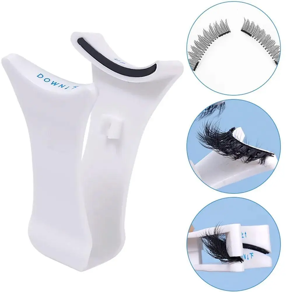 

1Pcs Magnetic Eyelashes Tweezer Magnetic False Eyelash Curler For Magnet Eyelashes Fake Lashes Clip Clamp Makeup Tools