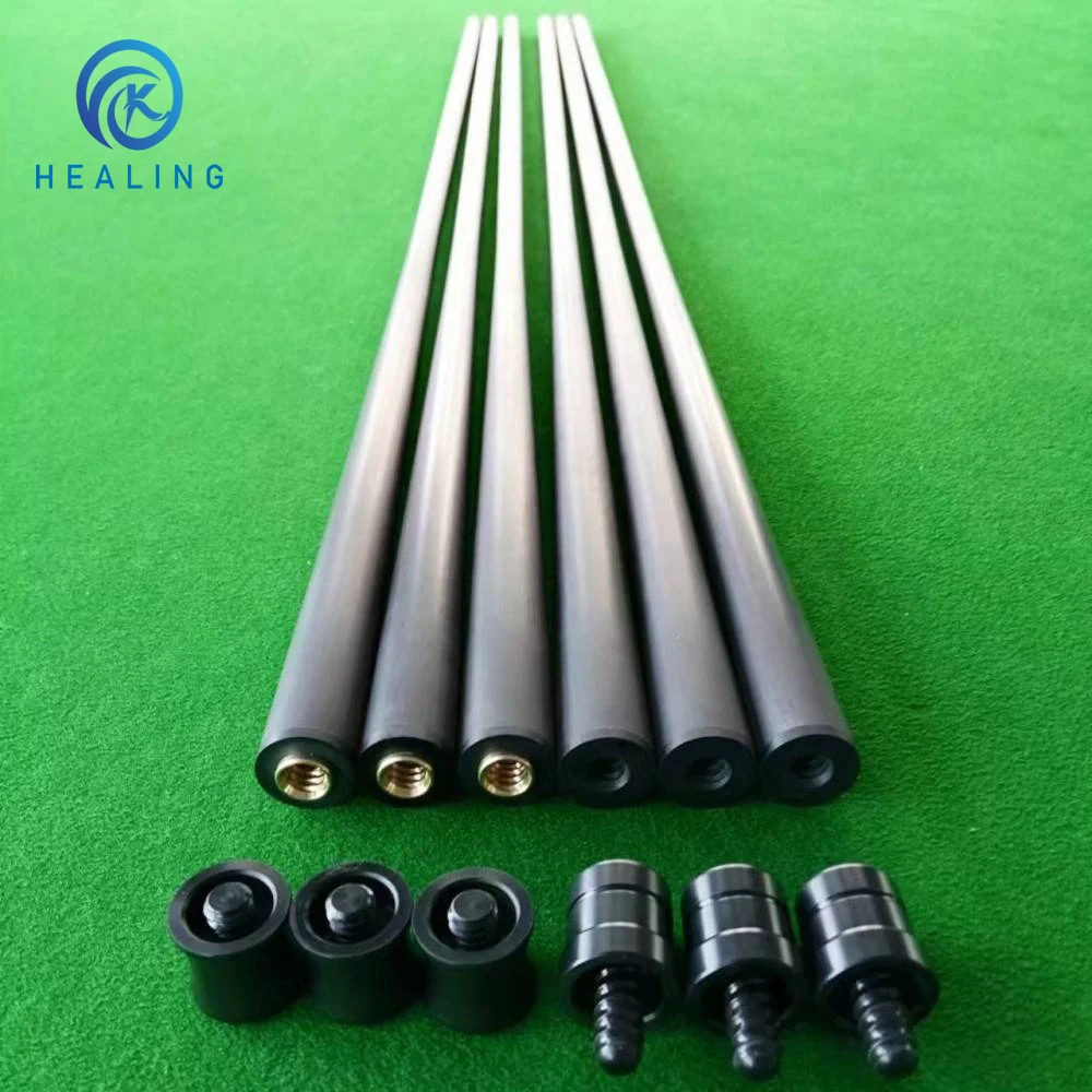 Full Carbon Fiber Shaft Of Pool Cue Front Part For Billiard Pro-Taper/Conical Taper For Play/Break/Snooker Cue Shaft With Foam billiard shaft