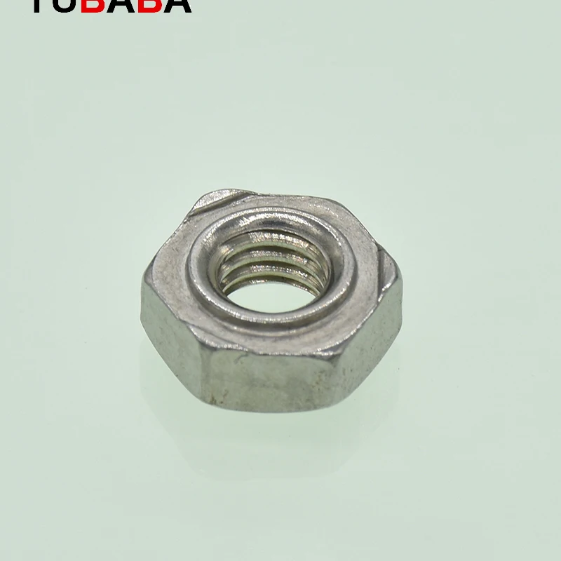 M3M4M5M6M8M10M12304StainlessSteelDIN929Hexagonweldnuts
