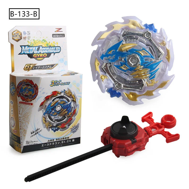 Beyblades Burst Bay Blade популярная Коллекция игрушек для мальчиков Burst Gyro игрушка B133 B134 B135 боевой гироскоп из сплава с проволочным пусковым устройством (art.: 3920c33e2e2bd) - 3920c33e2e2bd