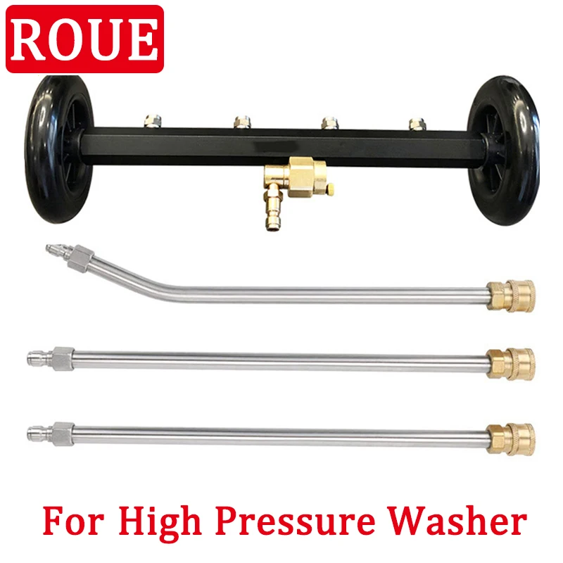 1-4-inch-quick-connect-dual-function-pressure-washer-undercarriage-road-cleaner-with-16-inch-water-broom-four-nozzles-adjustable