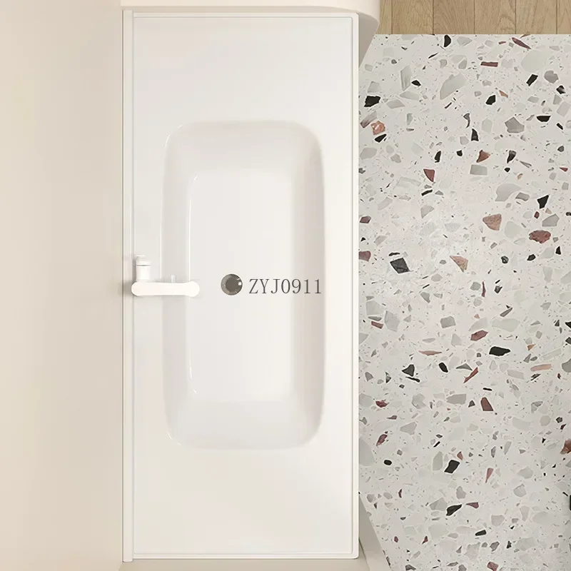 New Light Luxury Bathroom Cabinet Smart Mirror Cabinet Integrated Washbasin Modern Bathroom Sink Vanity