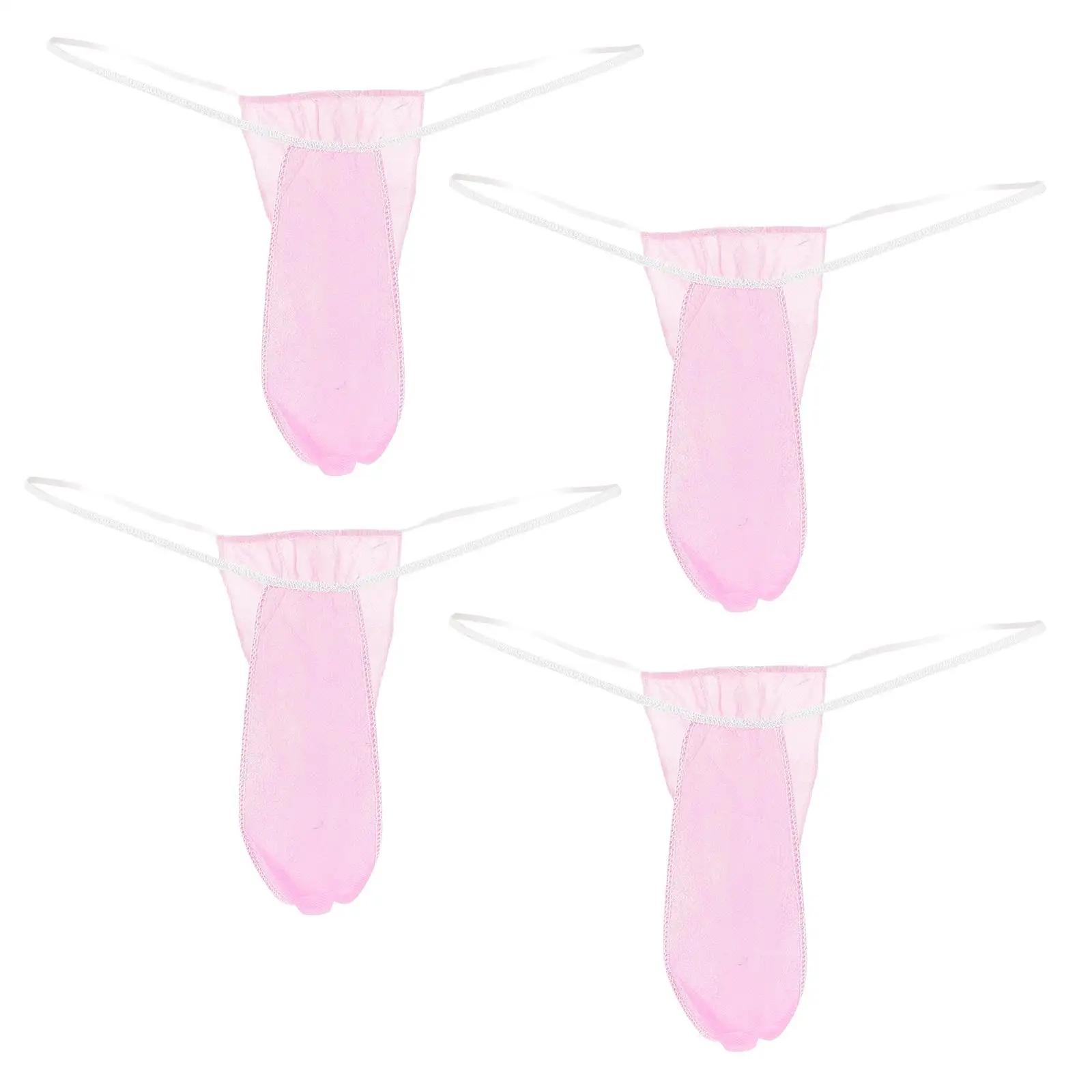20 Pcs Sweat Steamed Disposable Underwear Thongs Nonwoven Fabric Panties Single Use Portable Spa Sauna Wear Foldable