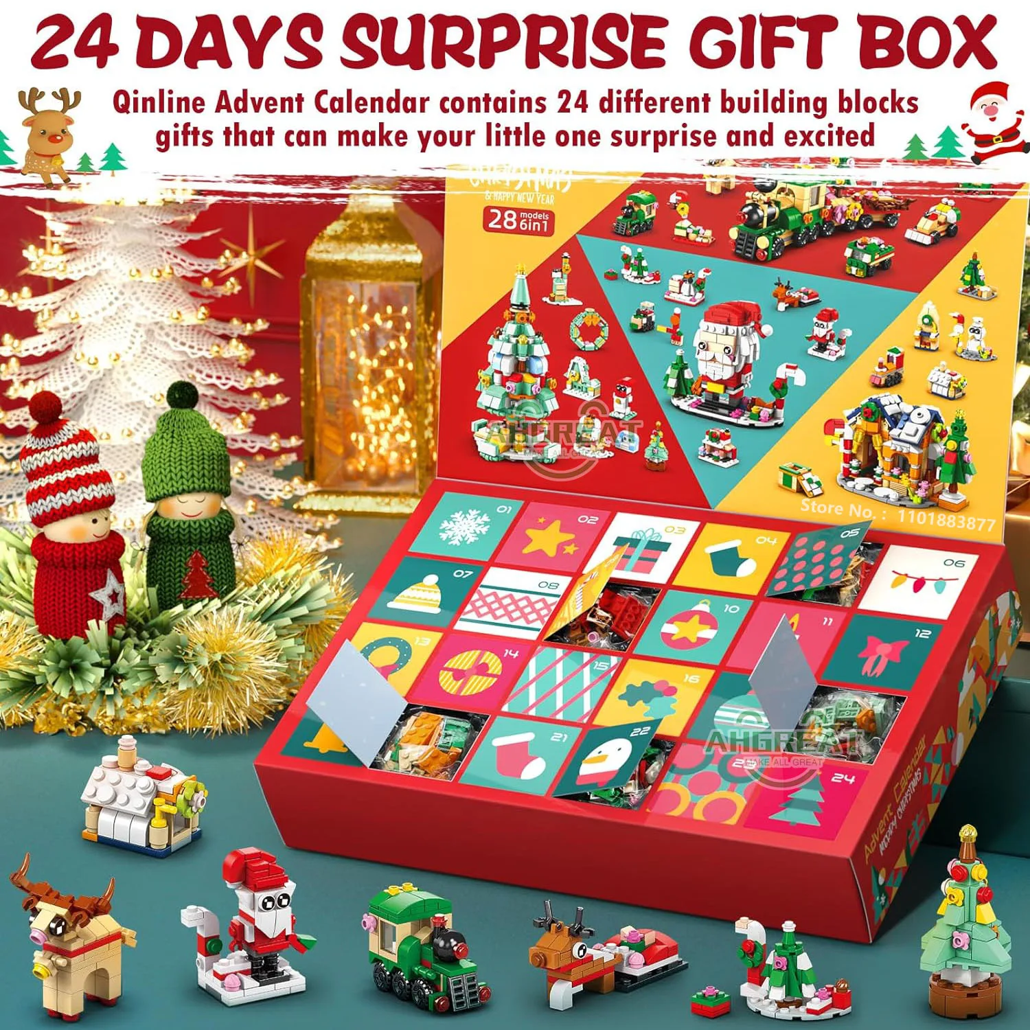 5 SURPRISE MINI BRANDS ADVENT CALENDAR SERIES 3 🎄🎁 INCLUDES 6