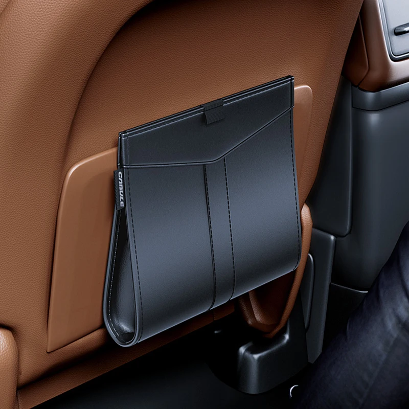 Car Garbage Bag Auto Trash Can Hanging Rear Magnetic Multifunctional Creative Car Interior Storage Cleaning Bag