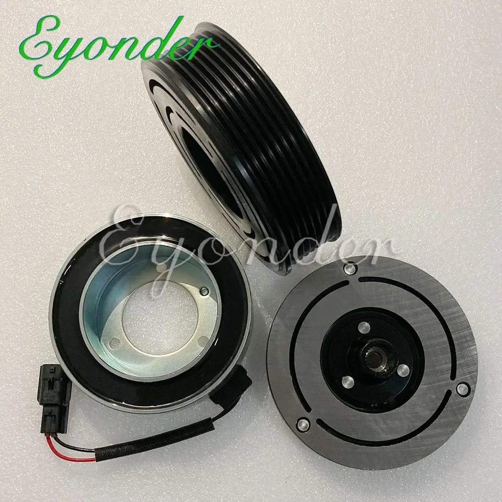 A/C AC Air Conditioning Compressor Clutch Pulley compressor magnetic clutch For Valeo DKS17D Renault KOLEOS HY0K 2.0 M9R 926007877R Z0010612A 92600JY02A