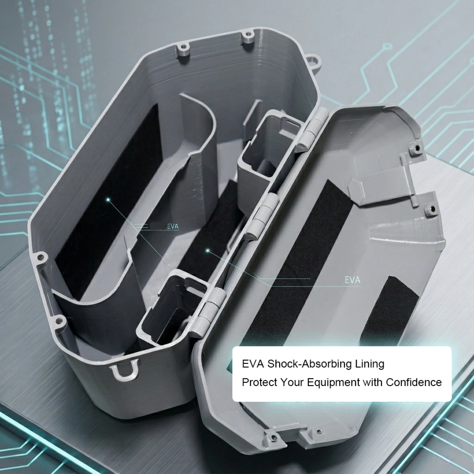 DJI AVATA 360 드론용 보관 케이스 박스, 3D 프린팅된 휴대용 케이스, 압력 방지 보호 케이스, RC2 리모컨 및 배터리 2개 수납 가능