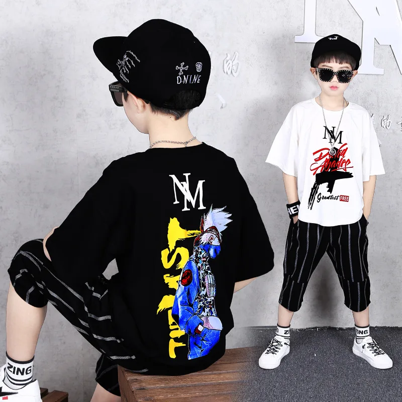 

Boys Summer Clothing Sports Suit Teenage Short-sleeved Outfits Children Casual Tracksuit For Baby Boy Kids Clothes Sets 3-14 Yrs