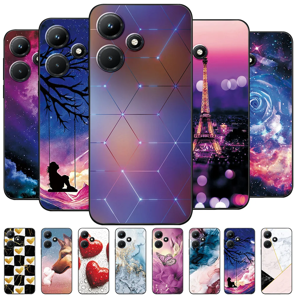 Per Infinix Hot 30I Nfc Custodia Tpu Custodia Morbida In Silicone Coque Per Infinix Hot 30 Custodia Per Telefono Per Infinix Hot 30 Play Bumper Funda