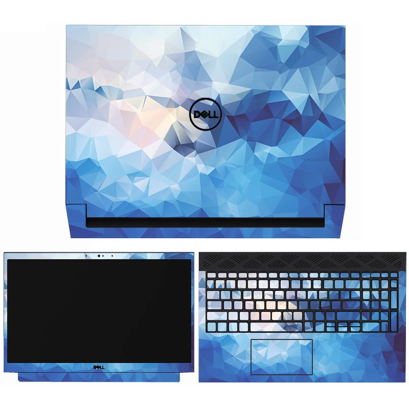Laptop Skins for DELL G15 5520 5521 5525 5530 G16 7620 7630 Print Vinyl Stickers for DELL G15 5515 5511 5510 Film