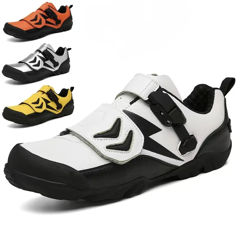 BreathablenonslipwomenscyclingshoesVelcroroadoutdoorcycling