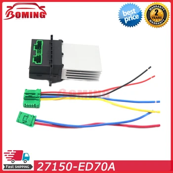 자동차 송풍기 모터 히터 선풍기 저항기, 닛산 티다 리비나 르노 클리오 메간 푸조 1007 406 607 시트로엥 C2 용 27150-ED70A