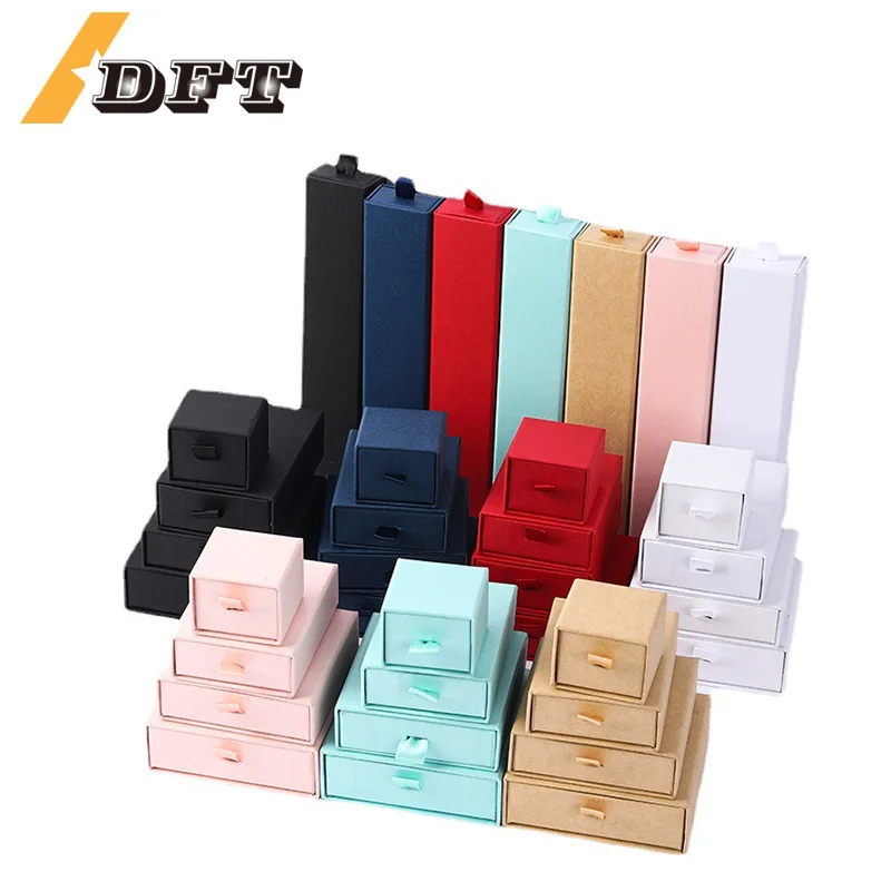 ThinKraftPaperDrawerJewelryPackagingBoxGreetingCardNecklace