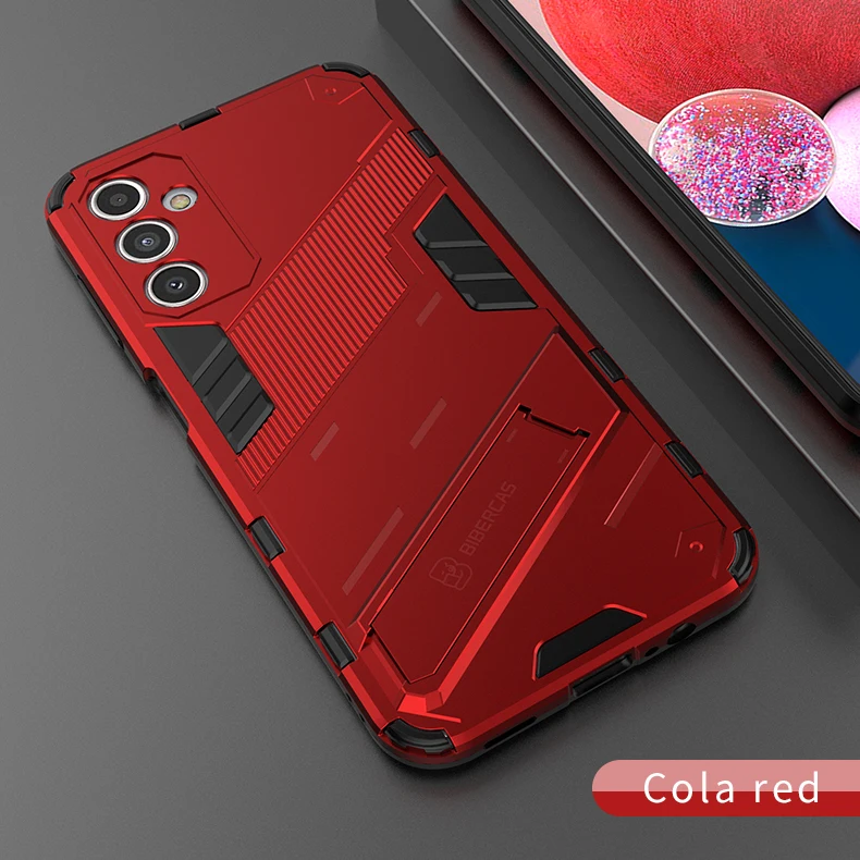 Rugged Shockproof Armor Phone Cover with Holder
