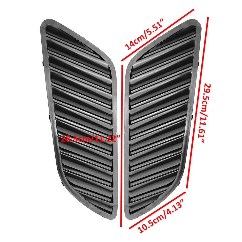 Hood Vents Engine Hood Vent Louvers Air Scoop Bonnet Vent Cover Air Intake Cover For BMW E90 E91 E92 E93 F30 F80 E46 M3