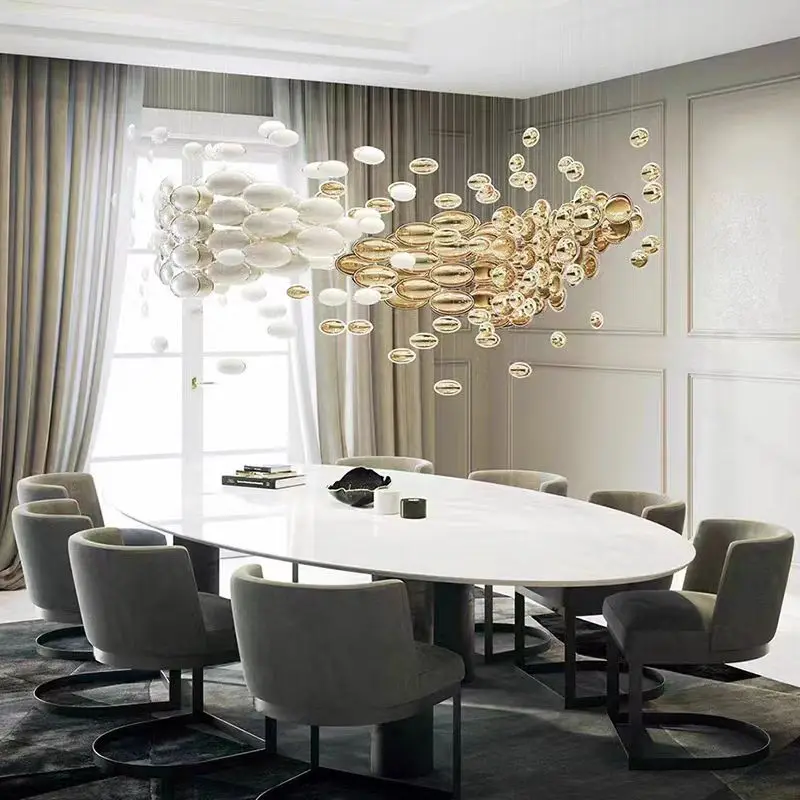 Luxury Lustre Bowl Hanging Chandelier