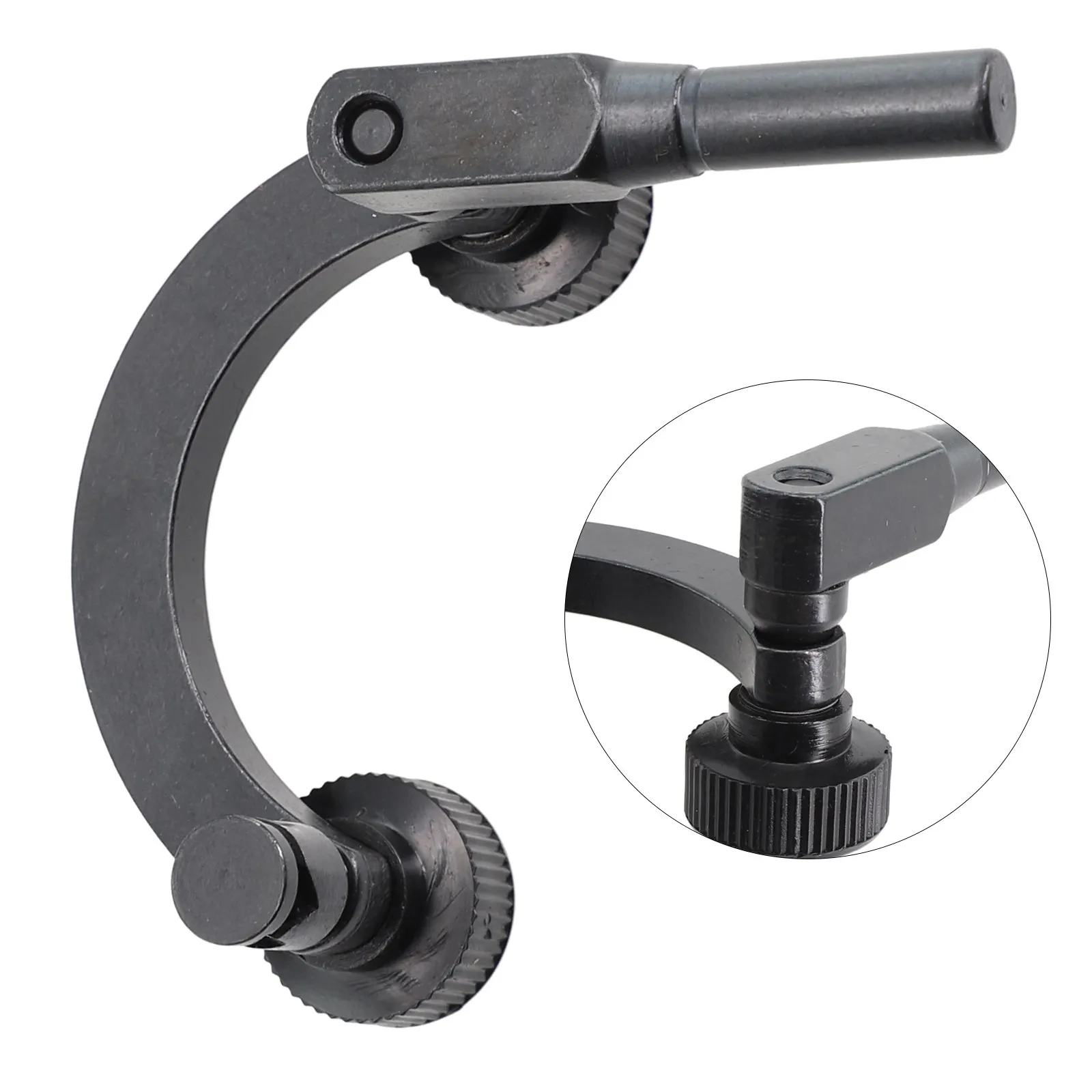 

Bracket Holder Combination Test Dial Indicator Blackening Extension Rod Half Round Part Stand Tungsten Steel 1pc