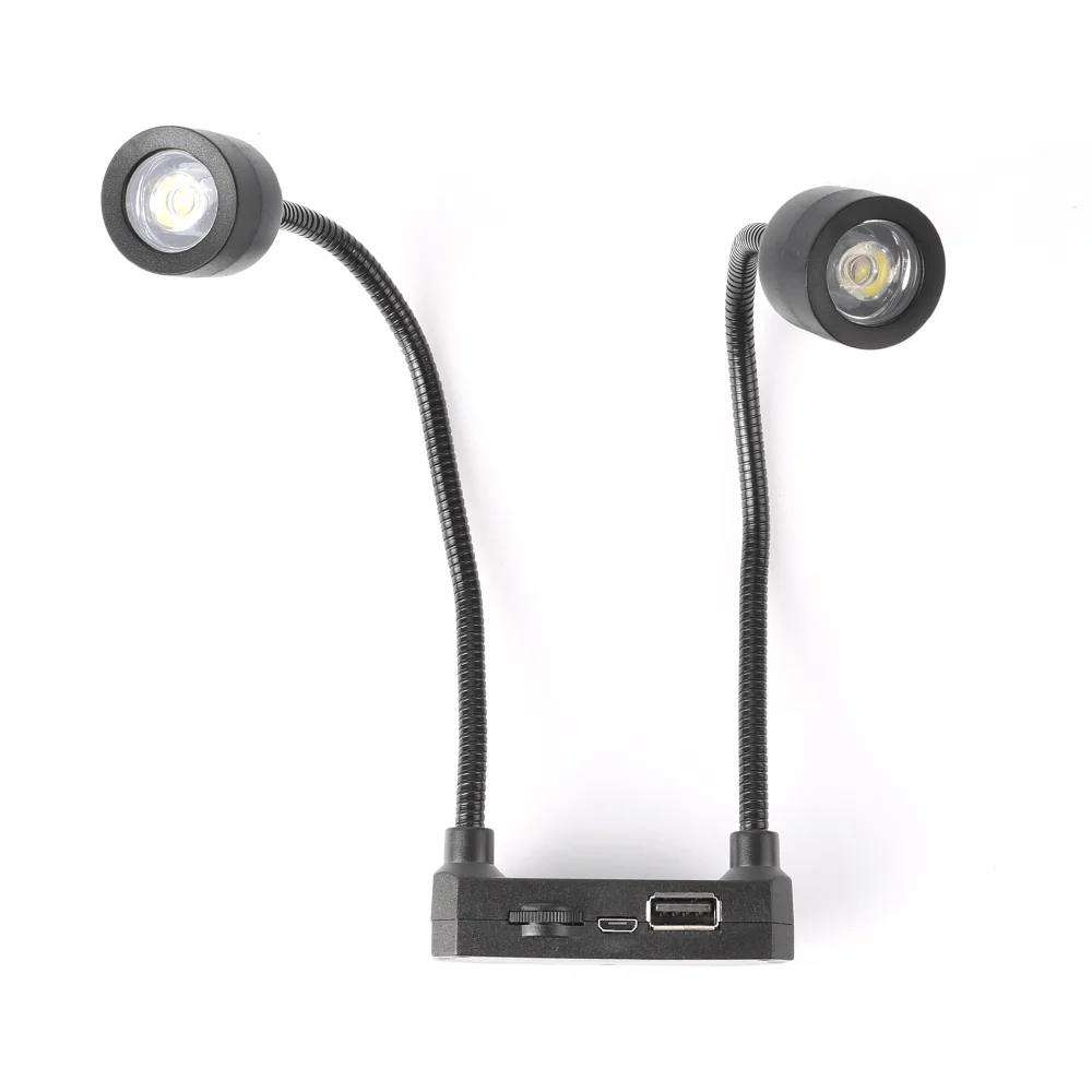 Microscope LED Double Head Illuminator Lamp For G1600 G1200 Microscope Light For Soldering Industrial Camera Light