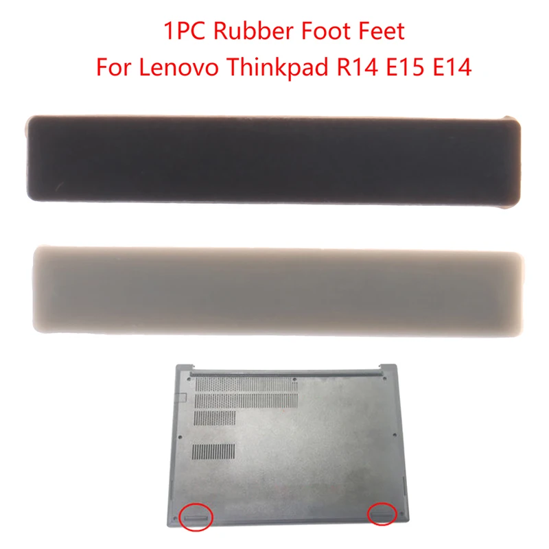 Rubber feet replacement pad 1Pc Laptop Rubber Foot Feet Bottom Base Cover For Lenovo Thinkpad R14 E15 E14