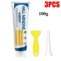 100g Wall Mending & Repair Cream with Scraper - Mouldproof, Quick - Drying Patch Solution (3PCS)