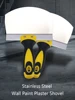 Stainless Steel Putty Knife Wall Paint Plaster Trowel Arc Ash Shovel Paint Feed Filling Scraper Blade Spatula Construction Tools 1