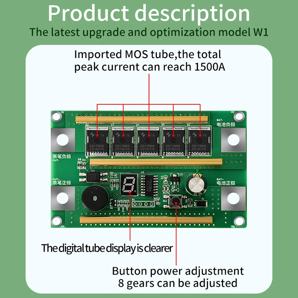 휴대용 배터리 에너지 저장 스폿 용접기, 소형 PCB 회로 기판 용접 장비, DIY 키트
