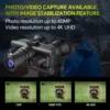 4K Head Mounted Telescope Infrared Night Vision Binoculars Goggles Z9157 Camera 8x Digital Zoom with Tactical Flashlight Outdoor 4