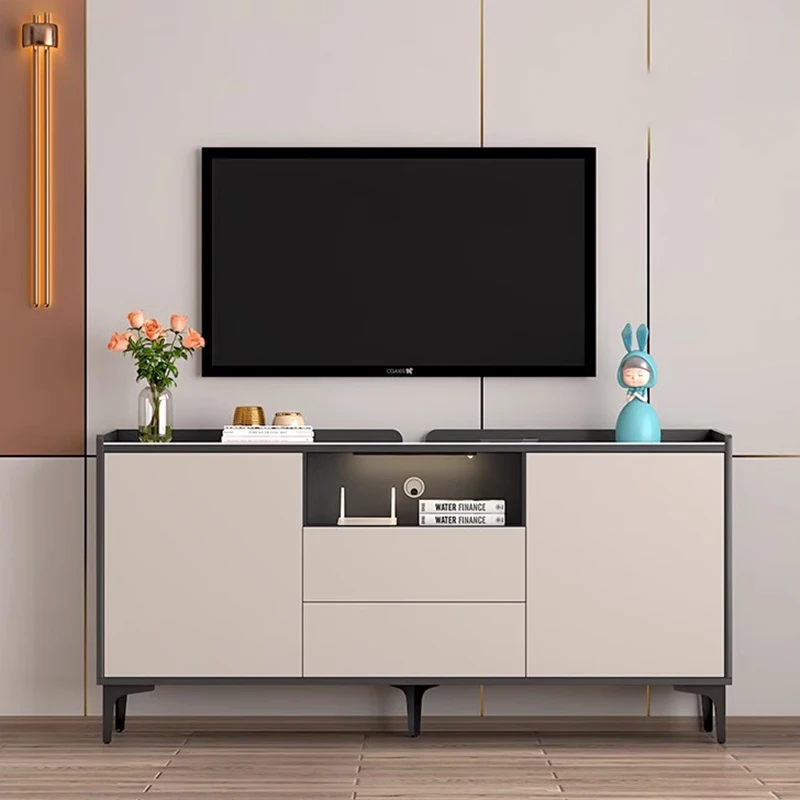 Supporto Per Tv Con Piedistallo Da 80 Pollici Mobile Da Tavolo Per Camino Console Monitor Mueble Media Unit Supporto Per Tv Mueble Tv Colgante Mobili 