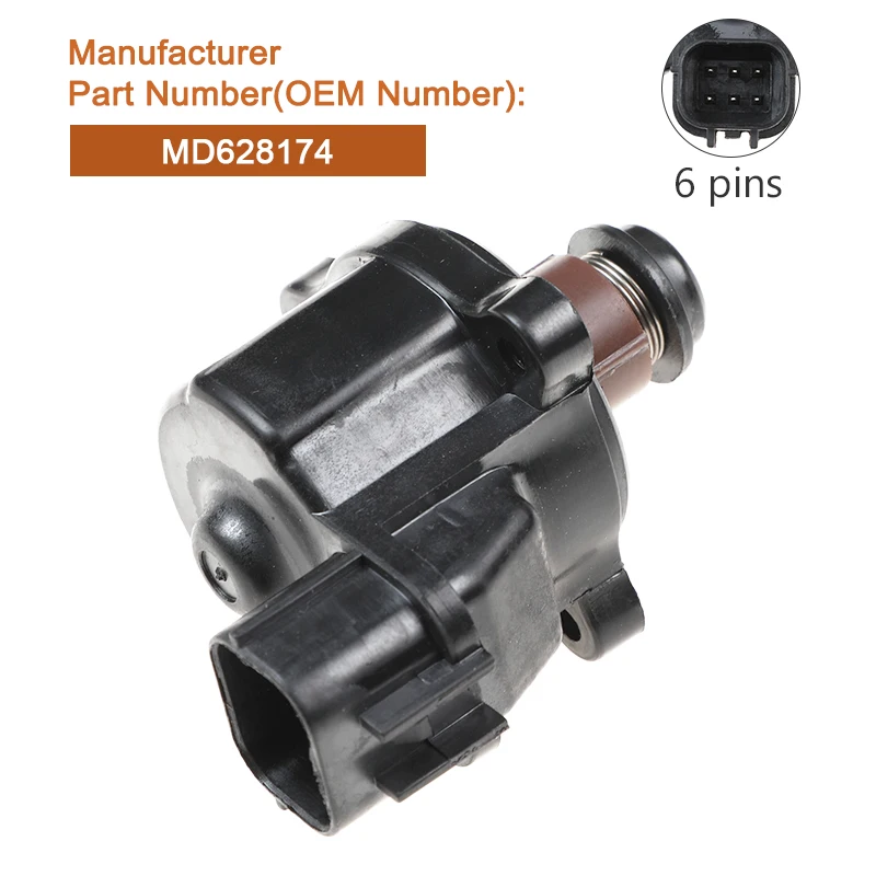 New MD628174 Air Control Valve For Mitsubishi 613992/MD619857/MD628119/MD613992/18137-5200/MD628117/AC508/AC254