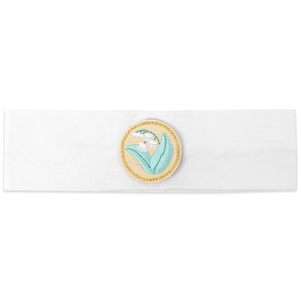 Floral Embroidered Headbands for Babies and Toddlers - Trendy Elastic Hair Accessories