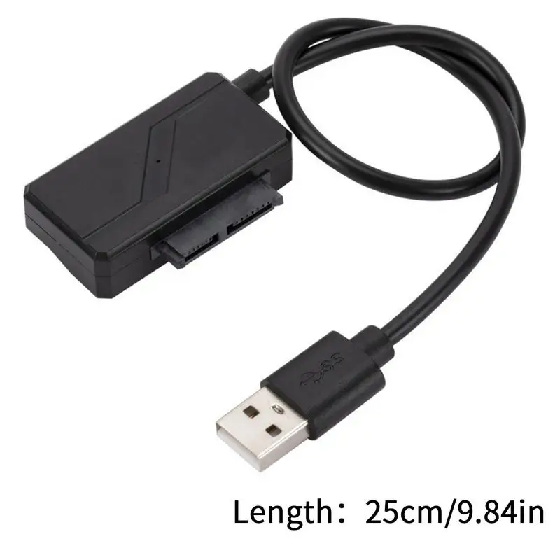 광학 드라이브 어댑터 케이블 HDD SSD 어댑터 컨버터 케이블, 컴퓨터 및 ROM 드라이브 간 연결, USB2.0