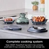 Air Fryer, Microwave, Freezer & Dishwasher Safe, Non Toxic Glass Portable Cooking System, 4 QT & 6 Cup Glass Containers 2