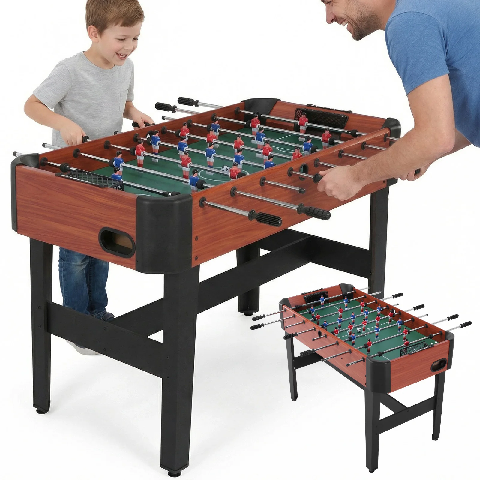 20245-faaf7e.jpg 47 Inch Arcade Table Soccer with Score Keeper Competition Sized Foosball Table
