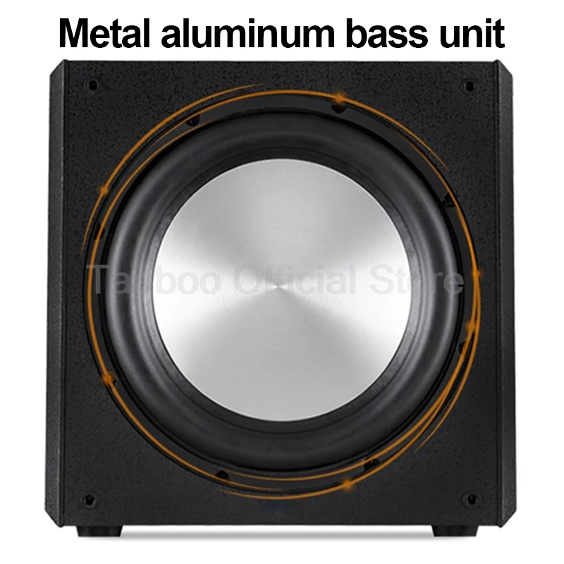 10/12 Inch Super Subwoofer High Power Speaker HiFi Active Wooden