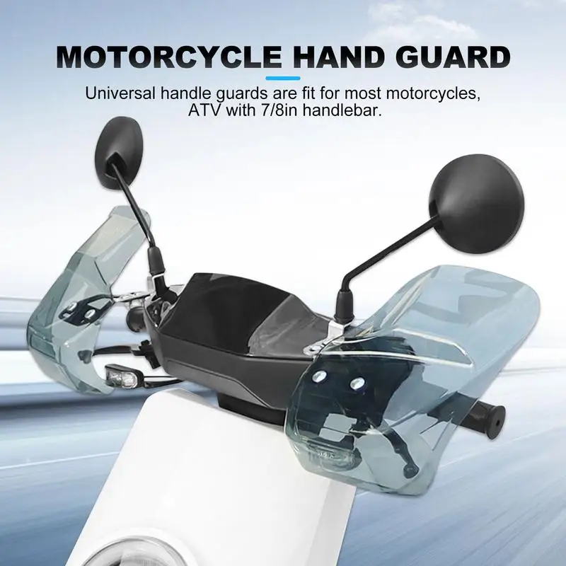 Motorcycle Hand Guard Windproof Scooter Handlebar Hand Protector Motorcycle Handguards Hand Guards Protector Fit For Motorcycle