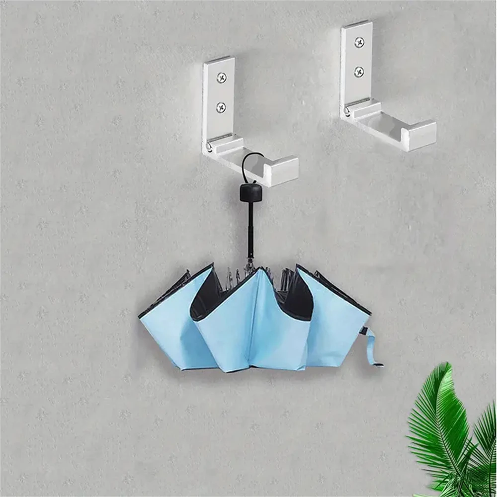 Description Picture 6 of itemBathroom Facilities 4pcs Folding Coat Hook Wall Hanging Bathroom Cloakroom Gadgets Hanging Towel Hat Bag Fitness Equipment