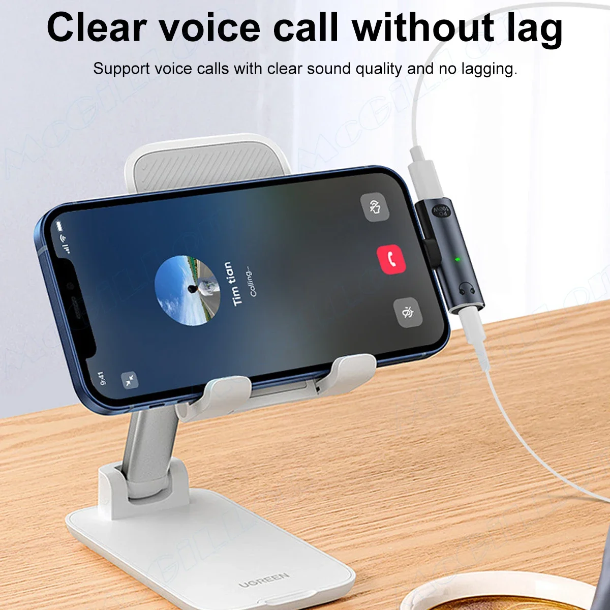 2 in 1 Type C Headphone Charging Jack AUX Audio Adapter PD100W USB C to 3.5mm HiFi Earphone Connector for iPad Samsung Huawei