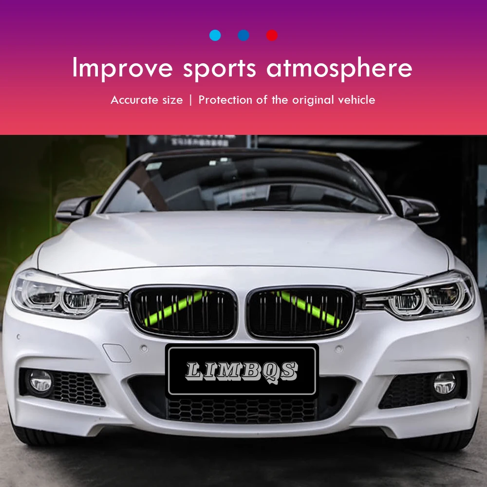 2 stücke Auto Frontgrill Streifen Autos dekorative Zubehör für bmw Serie  f30 f32 f33 f34 f36 f20 f21 f22 f23 - AliExpress