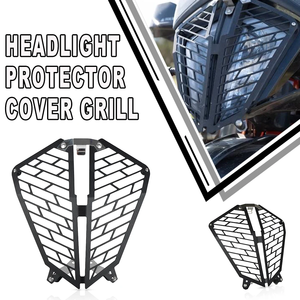 

2023 390 790 ADV Headlight Protector Head Light Guard Cover Grille For 390 ADVENTURE 790 890 ADV R S 2019 2020 2021 2022 2023