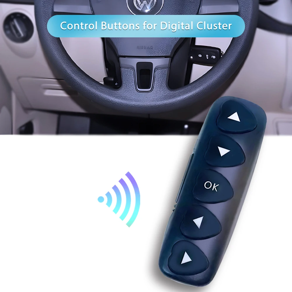 Prelingcar Store-tablero Digital para coche, botones para volante de coche, controlador de volante automotriz, control remoto 1