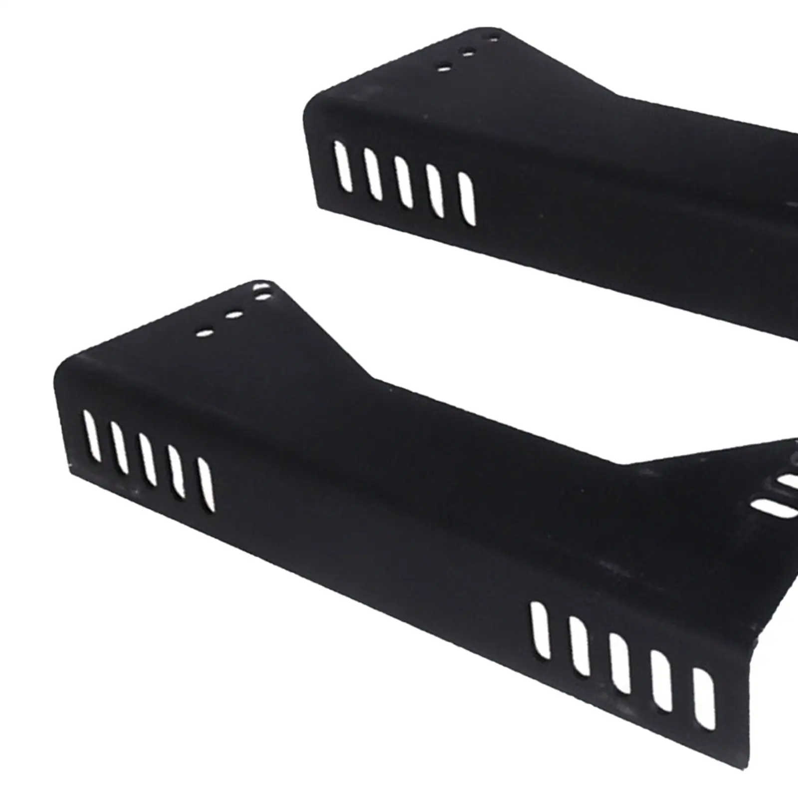 일반 레이스 버킷 시트 장착 브래킷, 블랙 예비 부품 액세서리, 견고한 부착물, 범용 금속 교체, 2 개
