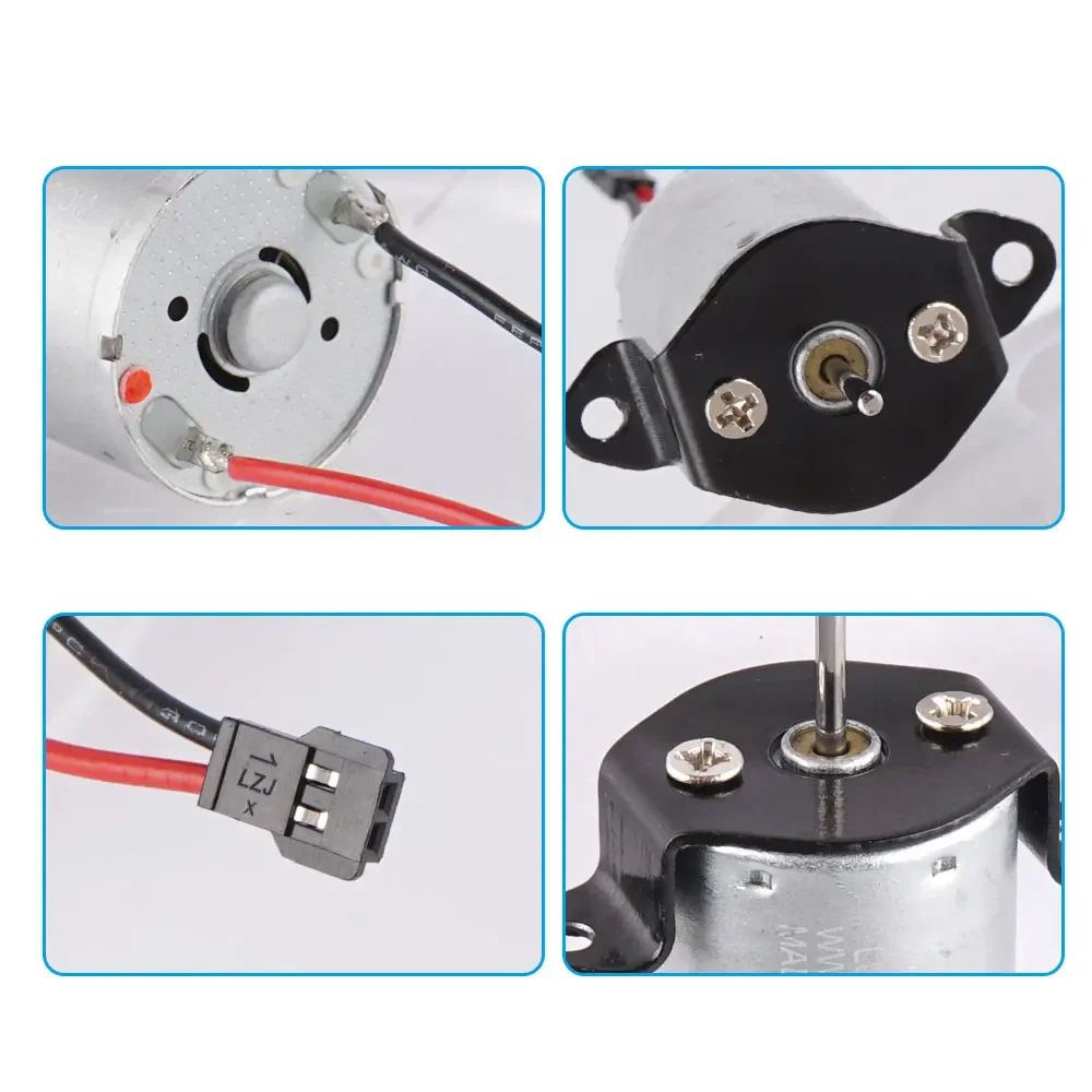 Yofidra Fireplace Fan Replacement Motor for Stove Power Generation Accessories Repair Parts