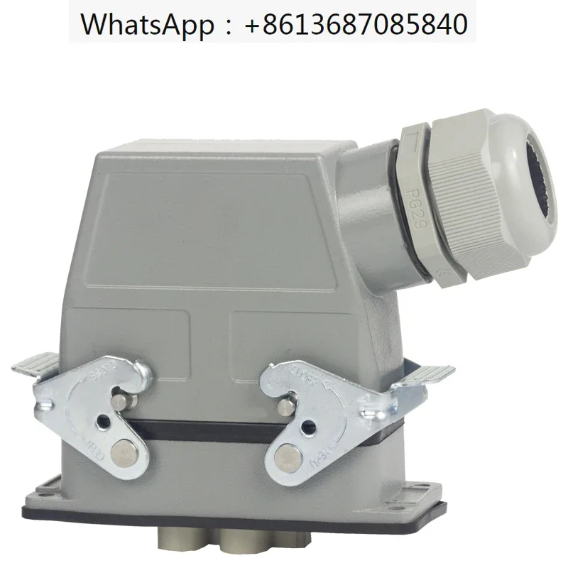 

HDC-HK-4/2 rectangular heavy-duty connector high current 80A industrial plug waterproof aviation plug socket