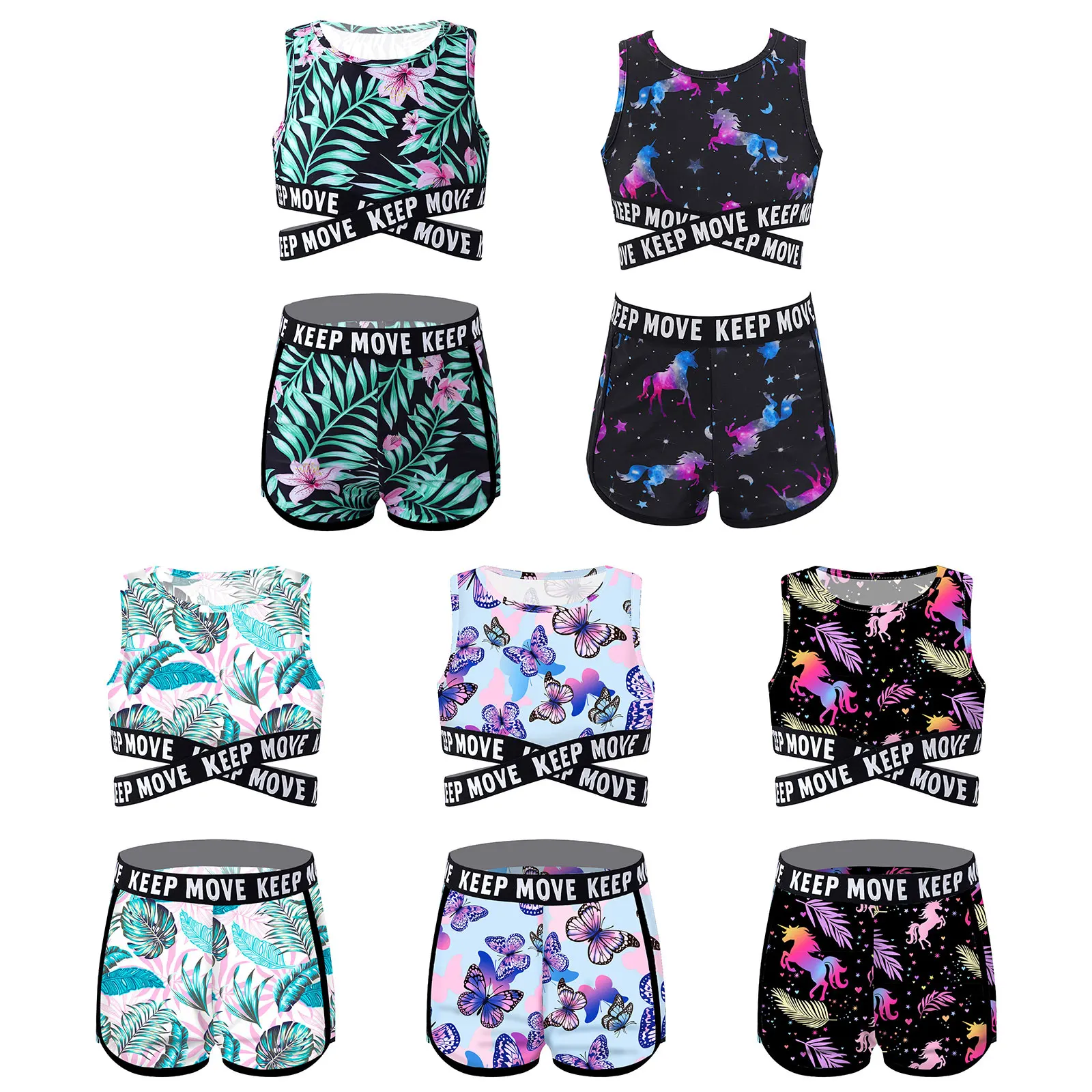 Kids Girls Swimwear Swimsuits Beachwear Outfits Bikini Set Biquini Infant Girls Swimming Bathing Suits For Children Teenage