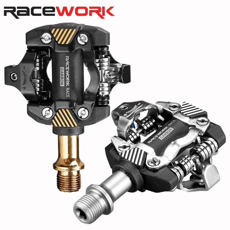 Bicycle Pedals Mtb Spd Sl Footrest Mountain Gravel Bike Automatic Pedal