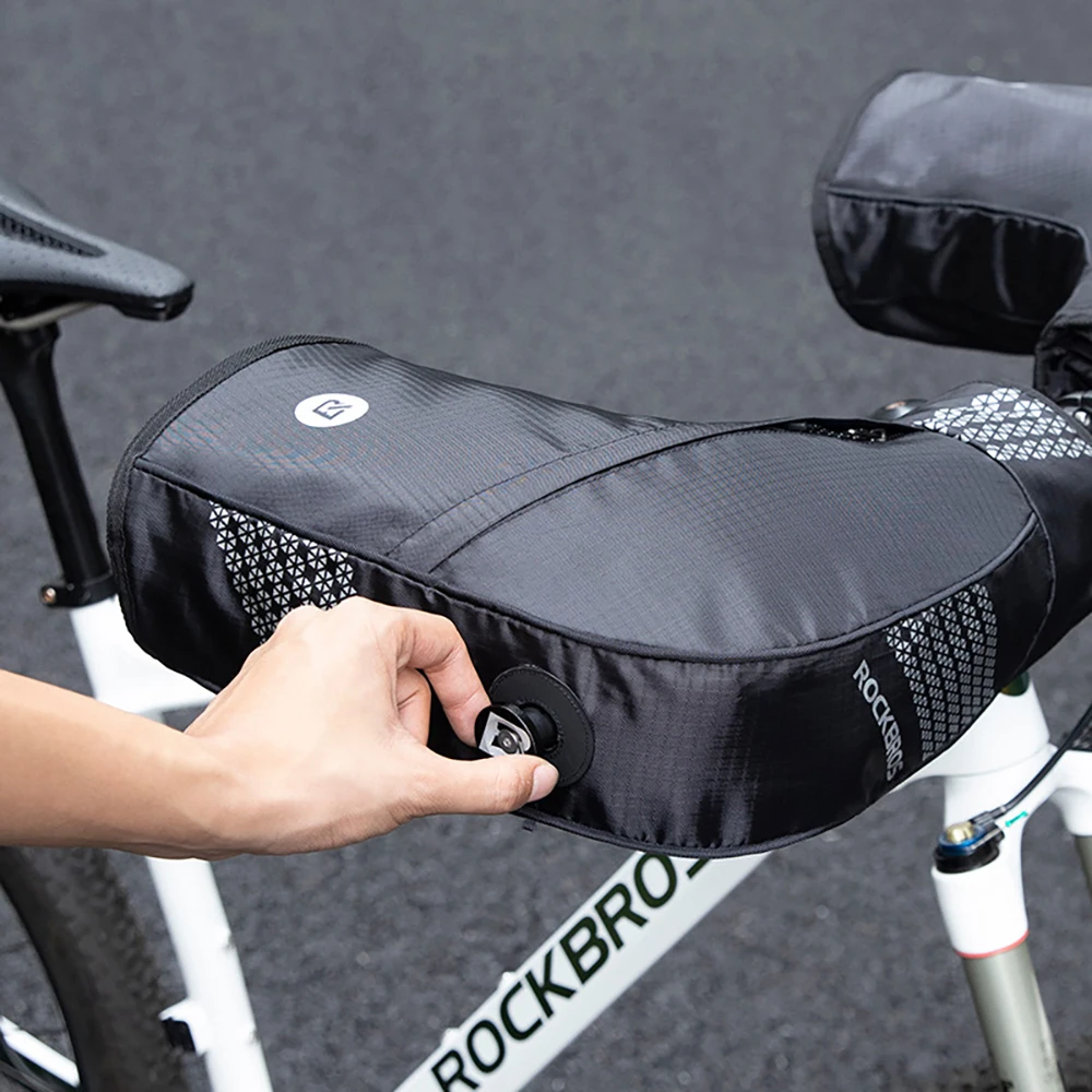 

Winter gloves, windproof bike gloves, velvet and cotton handlebar covers, mountain bike bike handguards, warm cycling gloves