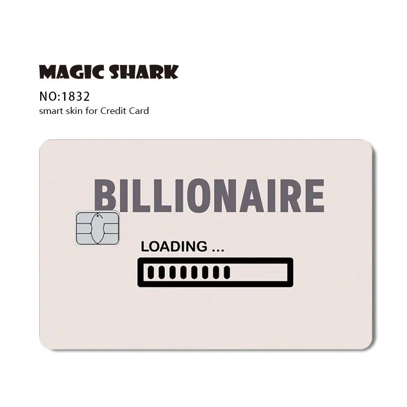 Horrible Movie Killer Billionaire Japanese Warrior Credit/Debit Card Sticker Film Cover